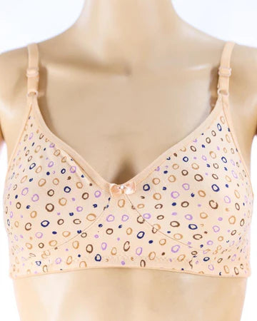 Madam Bra - M-7 - Non Padded, Non Wired Bra, Soft Jersey Cotton Bra