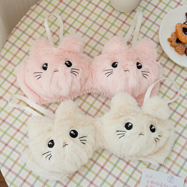 New High Quality Sexy Cute Kitty Anime Soft Plush Design Bra & Panty Set