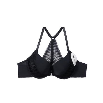 Front Open Light Padded Racerback Bra Set