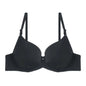 Solid Color Push-Up Bra with Padded Double Foam Design
